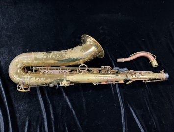 Photo Original Lacquer Selmer Mark VI Tenor Sax w/ Copper Gloger Neck - Serial # 195621